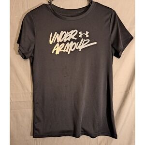 Under Armour Loose T-Shirt Women's Size Small Black